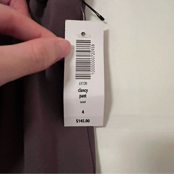 BNWT Aritzia Babaton Clancy Pant Wide Leg Full Length High Rise Size 4 - Picture 9 of 14